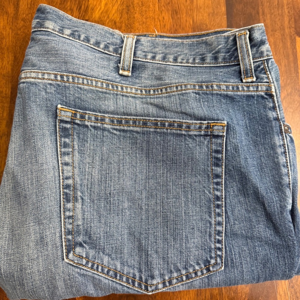 CREMIEUX Mens Bootcut Premium Denim Jeans 40 30 Blue Wash‎ - Picture 2 of 7